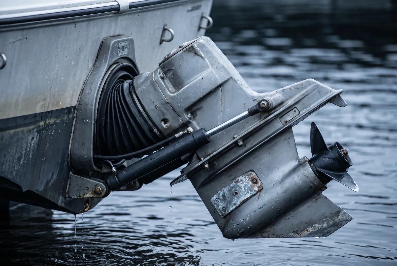 Detail van een Bayliner