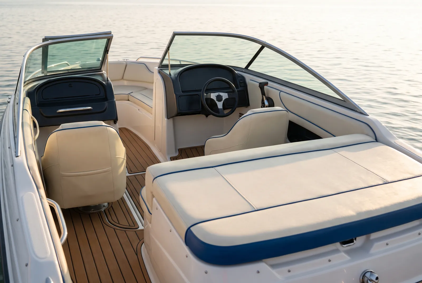 Interieur van een Bayliner